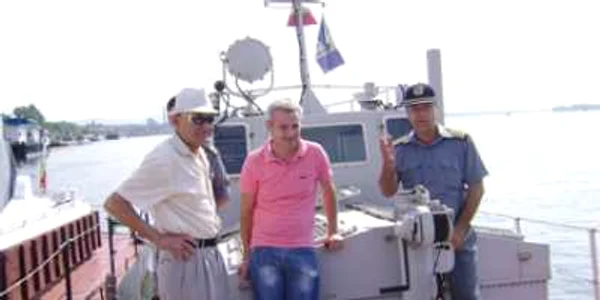 Bac fluvial, botezat cu numele căpitanului