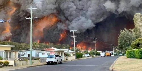 Incendii Australia FOTO Vasile Prunduş