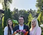 Andreea împreună cu părinții săi Foto: Igor Cuciuc