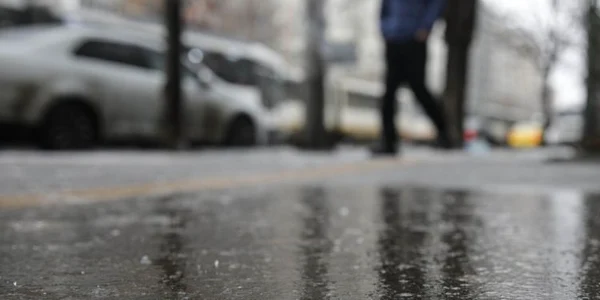 Gheaţa şi polei in Bucuresti FOTO Inquam Photos / Octav Ganea 