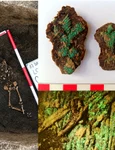 Mormântul unui copil, descoperit în județul Neamț (© Facebook / Vasile Diaconu – archaeologist)