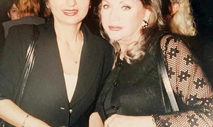 1999  Eli Lăsnean şi Zina  Dumitrescu, pe  vremea când nu  ratau nici un  eveniment de modă  jpeg