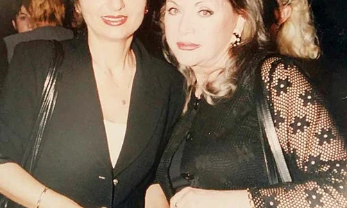 1999  Eli Lăsnean şi Zina  Dumitrescu, pe  vremea când nu  ratau nici un  eveniment de modă  jpeg