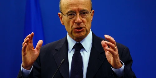 Ministrul francez de Externe, Alain Juppe