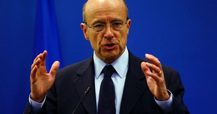 Ministrul francez de Externe, Alain Juppe