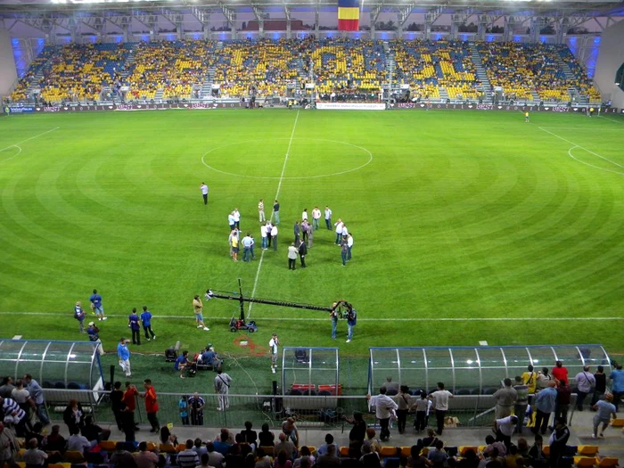 Noul stadion Ilie Oană. Foto Dana Mihai