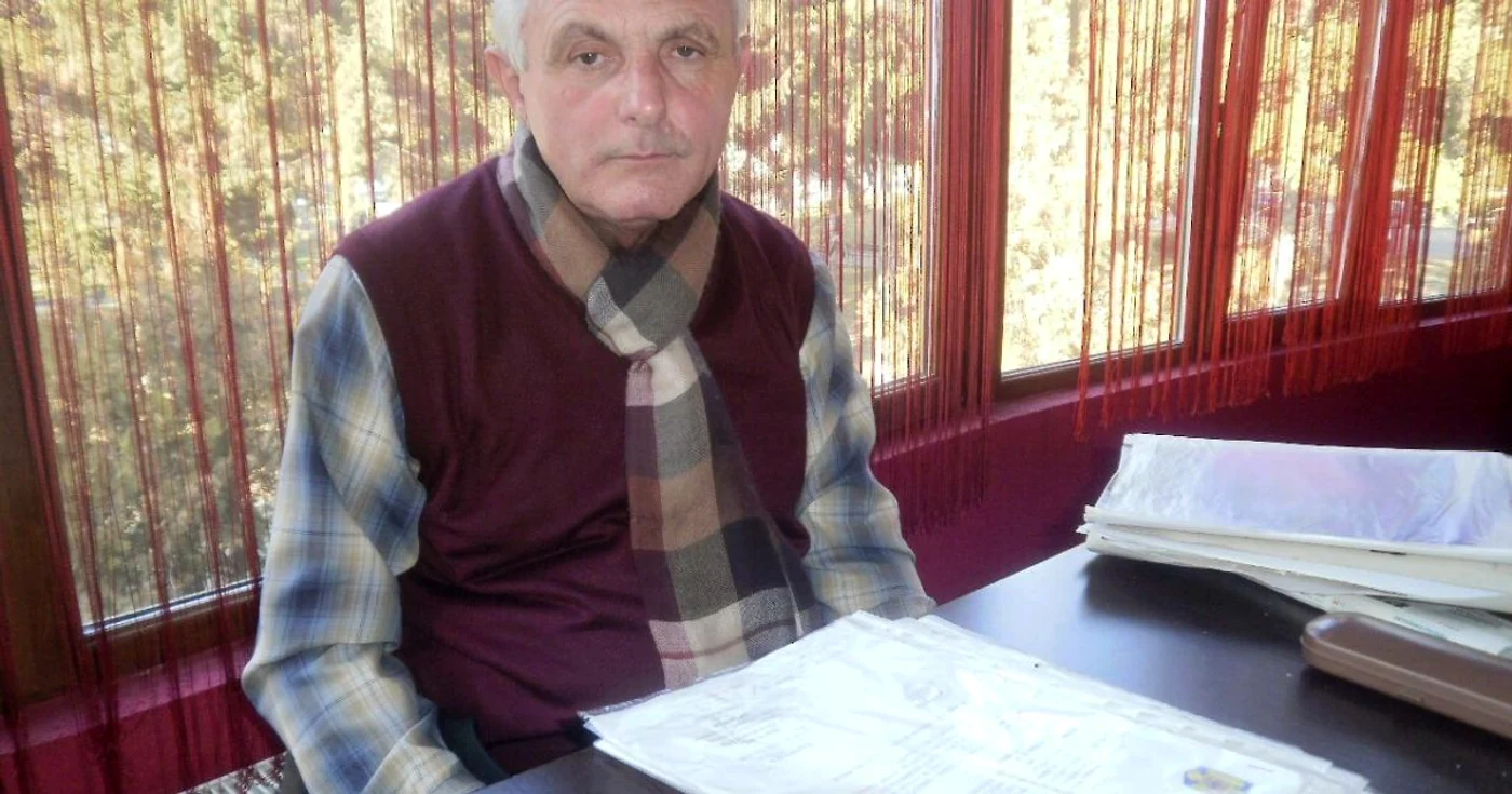 Pensionarul Pîrvu Filip bătut de primar 