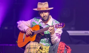 "Noi am gândit concertul ăsta ca pe o petrecere", ne-a spus Smiley FOTO PETRU IVU 