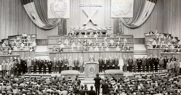 Deschiderea oficială a Congresului al X-lea al PCR (6-12 august 1969)