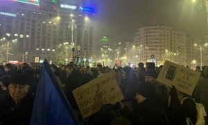 protest piata victoriei 11 12 2025 dupa publicarea doc Recorder foto FB/Claudiu Pândaru