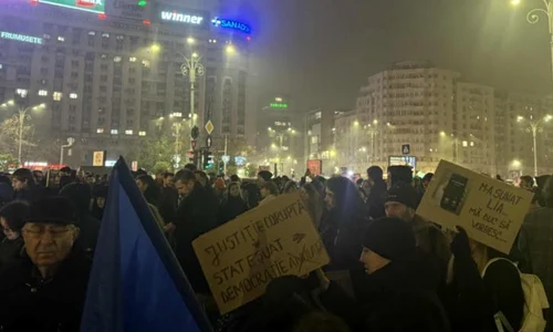 protest piata victoriei 11 12 2025 dupa publicarea doc Recorder foto FB/Claudiu Pândaru