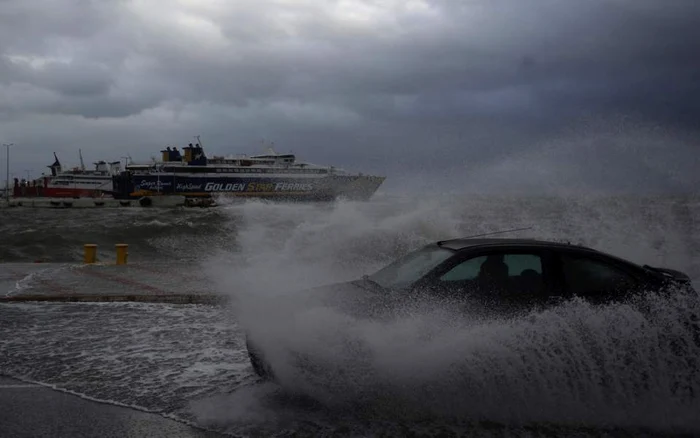 Este este ”cod roşu” de furtuni puternice, vânt şi căderi de grindină în GreciaFoto: sever weather.eu