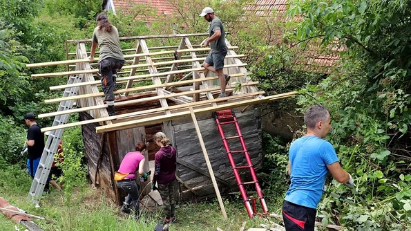 Patru mori de apă din Caraș Severin, reabilitate de  voluntari | FOTO jpeg