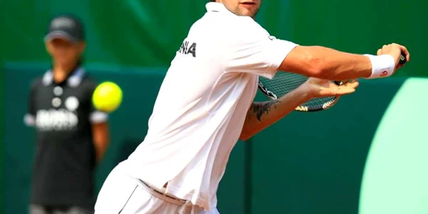 Cupa Davis: Adrian Ungur - Radek Stepanek (foto: Petrică Tănase)
