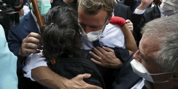 emmanuel macron beirut