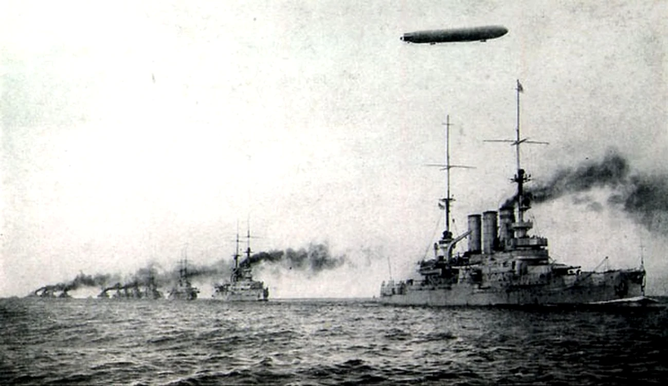 Flota militară germană în timpul Primului Război Mondial (© Wikipedia) 