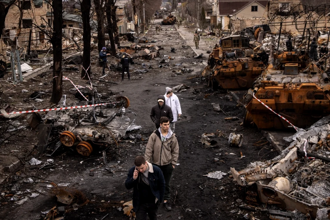 Ucraina- Rusia - a 43-a zi de război bucha. FOTO Gettyimages