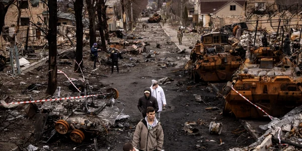 Ucraina- Rusia - a 43-a zi de război bucha. FOTO Gettyimages