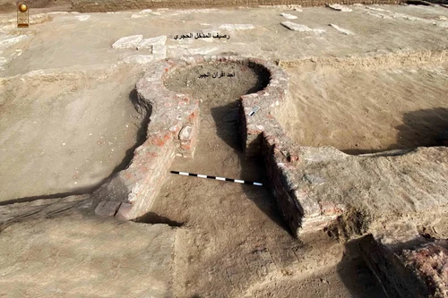 Ruinele unor fortărețe antice, descoperite în Egipt (© Facebook / Ministry of Tourism and Antiquities)