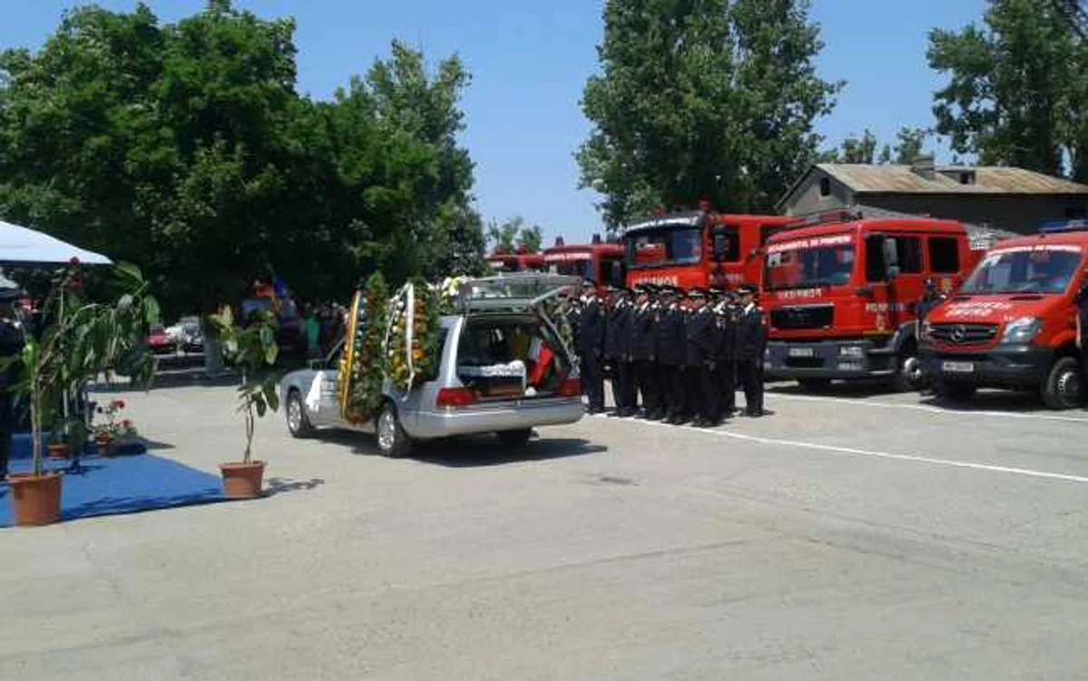 Inmormantare paramedic Doru Melinte