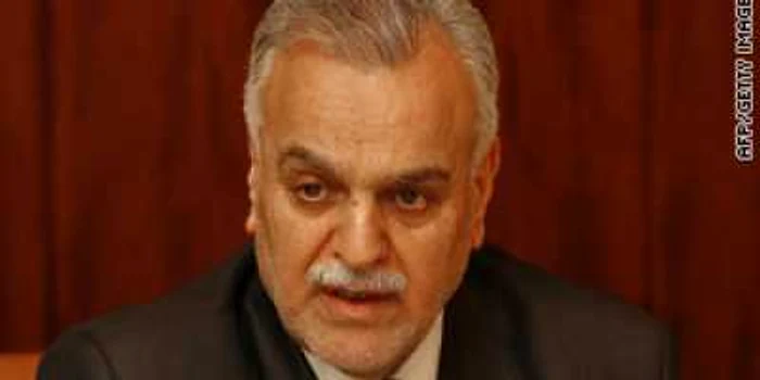 Tariq al-Hashimi, vice-preşedintele sunnit al Irakului