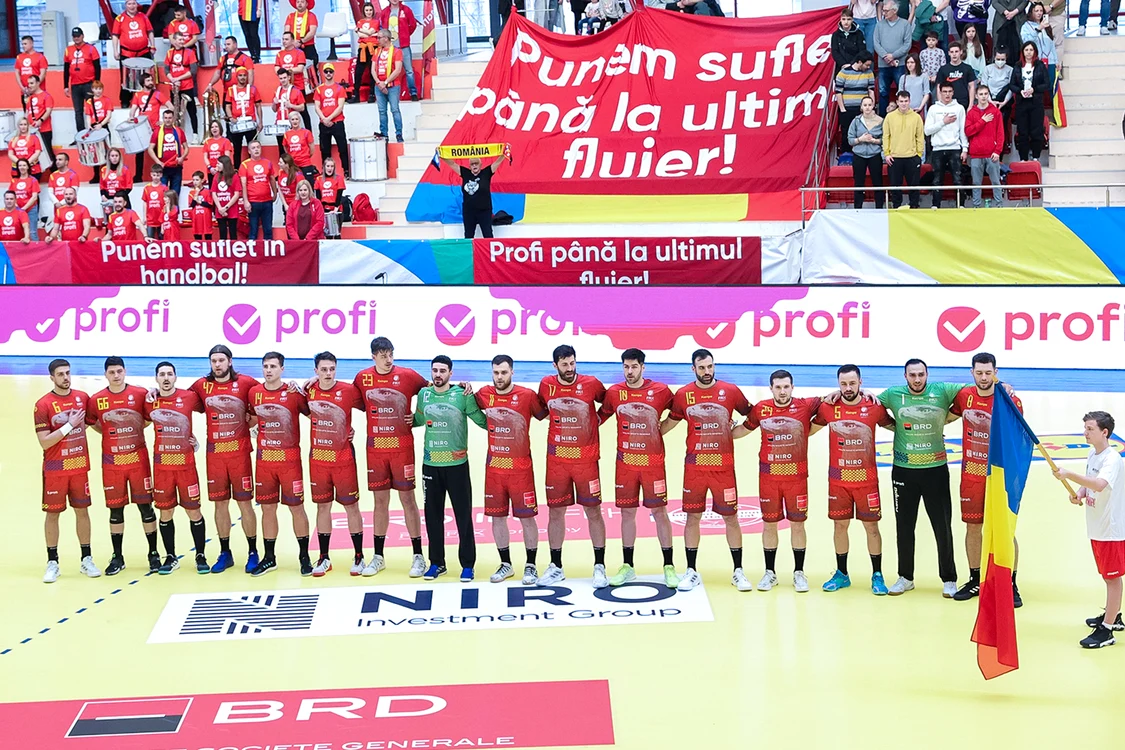 Naționala de handbal masculin Foto Mediafax (arhivă)