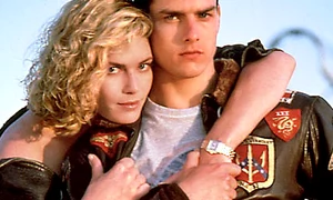 Kelly, în vremurile tinereţii, alături de Tom Cruise jpeg