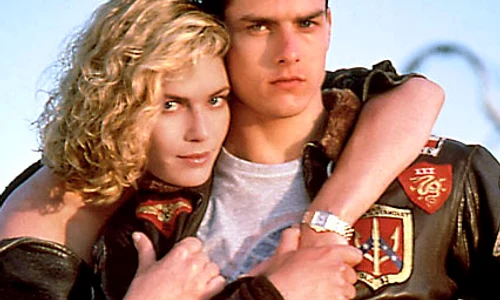 Kelly, în vremurile tinereţii, alături de Tom Cruise jpeg