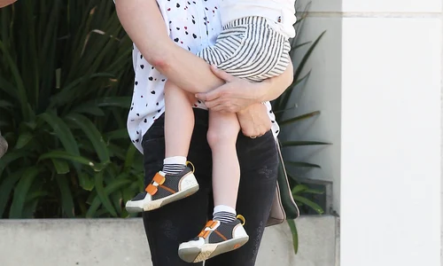 January Jones Lunches In Santa Monica With Her Son jpeg
