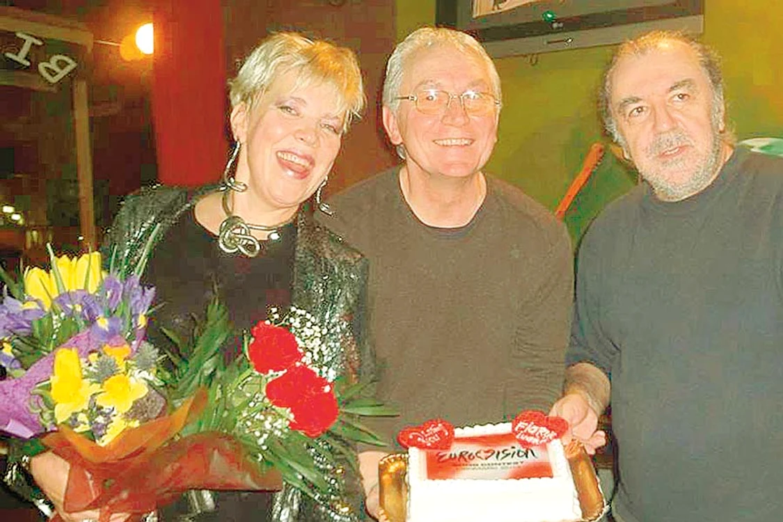 Silvia Dumitrescu, Virgil Popescu şi Florin Ochescu (Foto: arhivă personală)