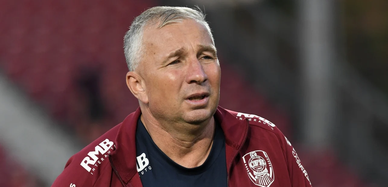 Dan Petrescu riscă inclusiv demiterea, dacă CFR va rata locul 2 în grupa din Conference League.