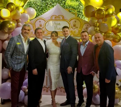 Diana Enache a botezat-o pe fiica ei Maria sursa Instagram