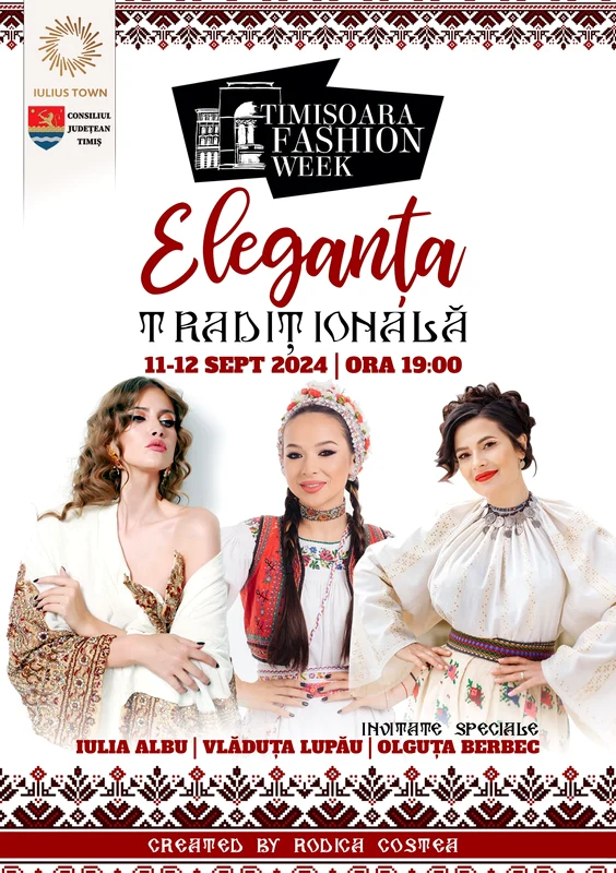 Și Iulia Albu va fi prezentă la Timișoara