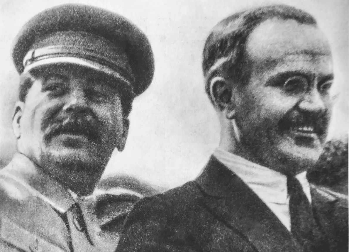 Iosif Stalin și Veaceslav Molotov (© Wikimedia Commons)