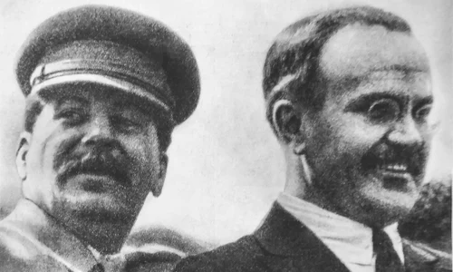 Iosif Stalin și Veaceslav Molotov (© Wikimedia Commons)