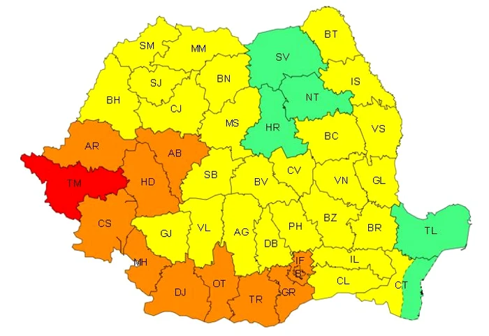 Sursa: meteoromania.ro