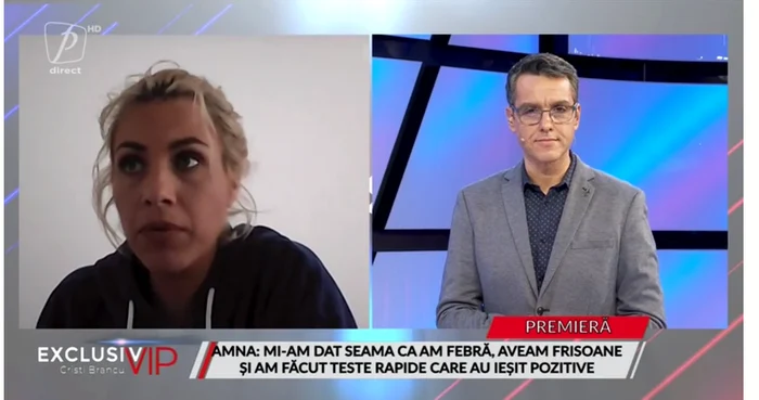 
    Amna a povestit în emisiunea lui Cristi Brancu despre calvarul prin care trecefoto: Prima TV  