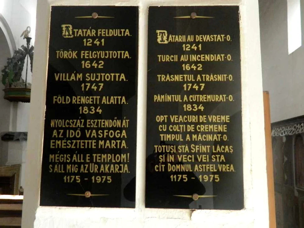 inscriptia biserica