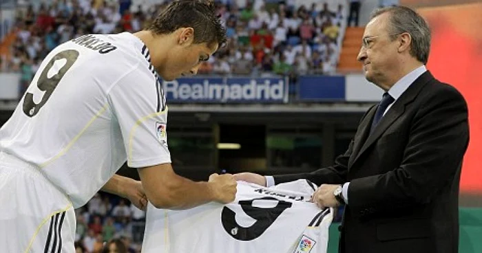 Cristiano Ronaldo a fost cel mai scump transfer realizat de Florentino Perez