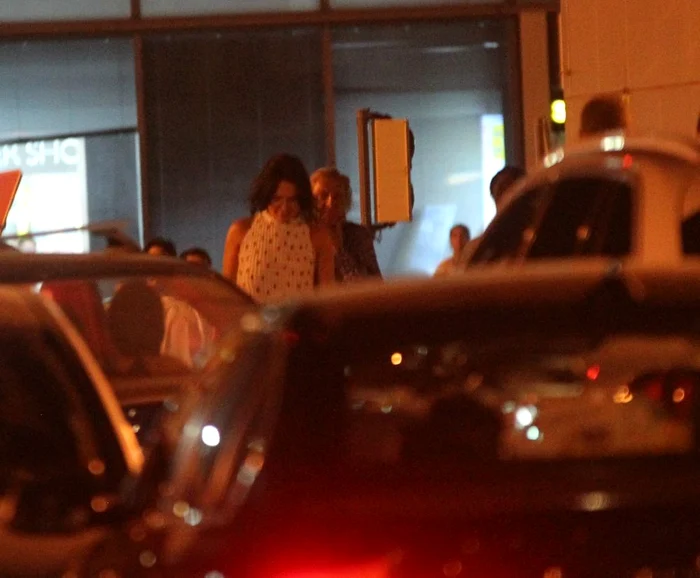 Ilie Năstase şi Ioana au fost aşteptaţi de şofer la aeroport