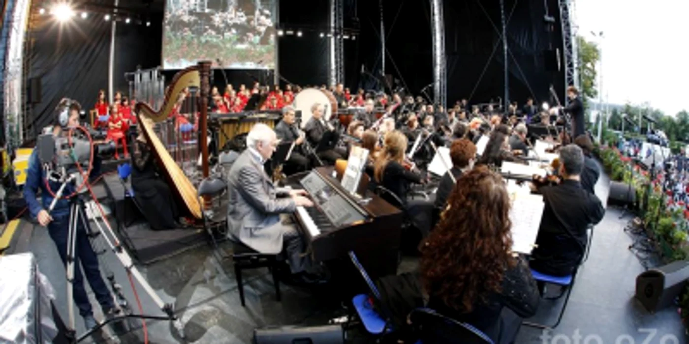 Eugen Doga în concert la Iaşi FOTO oZo