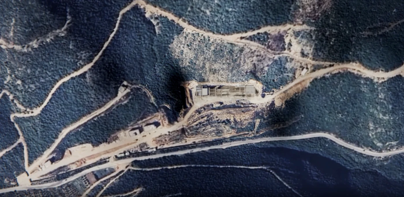 O imagine din satelit a instalației Deep Layer FOTO IDF