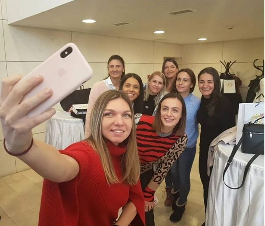 Simona Halep si celelalte tenismene din lotul olimpicFOTO: Instagram