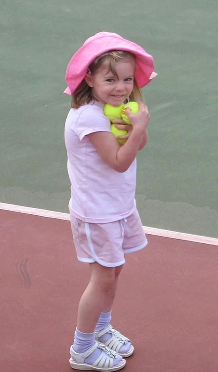 Maddie McCann,  dispărută din 2007 