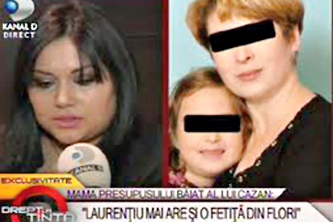 Claudia, femeia care  s-a iubit cu Laurenţiu Cazan,  are un băiat de 13 ani, Claudiu (Fotografii: Arhiva Personală)