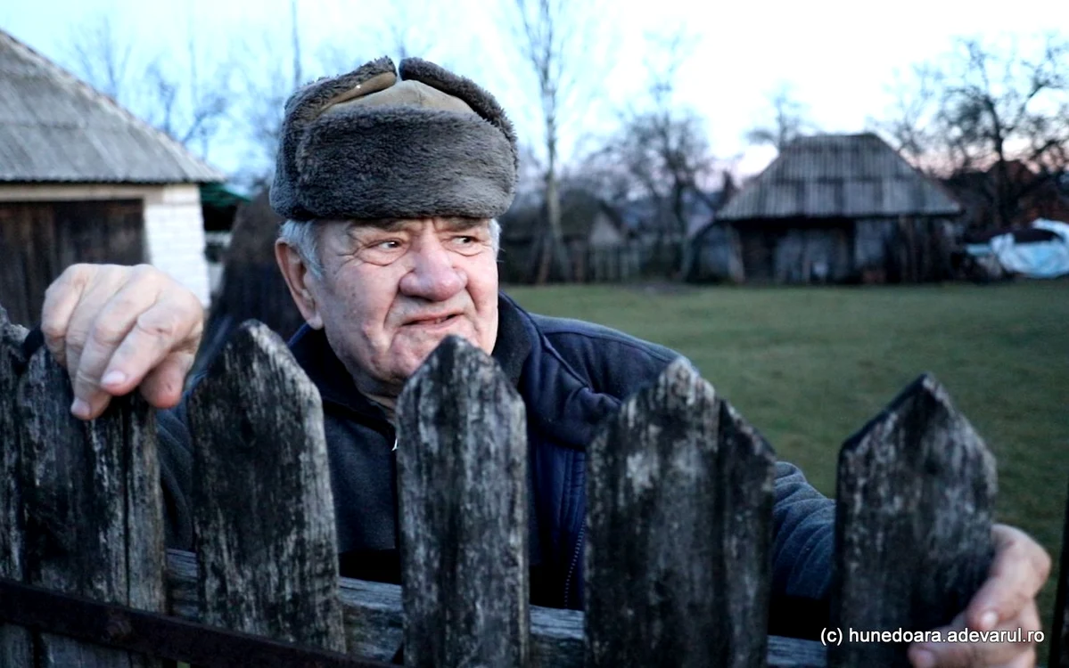 Dumitru, fost miner din Bătrâna. Foto: Daniel Guță