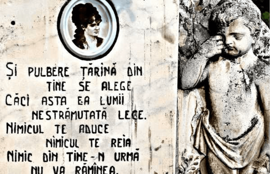 Care a fost primul epitaf de pe crucea mormântului Veronicăi Micle de la Mănăstirea Văratec