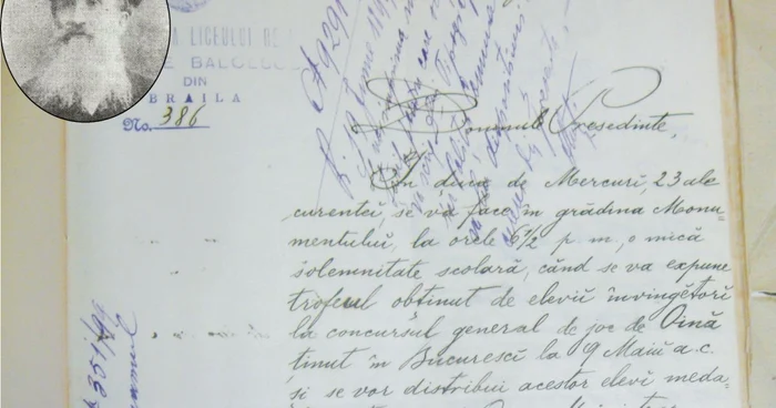 Iniţiatorul jocului de oină şi documentul care atestă că acesta a intrat în atenţia autorităţii