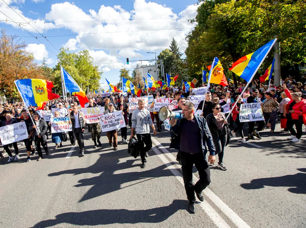 Protest la Chișinău FOTO EPA-EFE