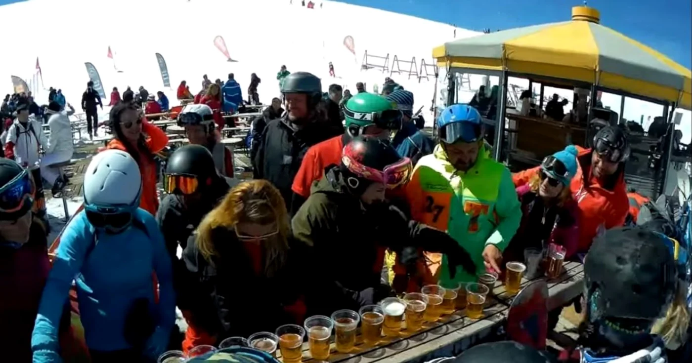„Întrecerea Halbelor” , la Transalpina Ski Resort- Vâlcea, ediţiile trecute; Foto: Adevărul